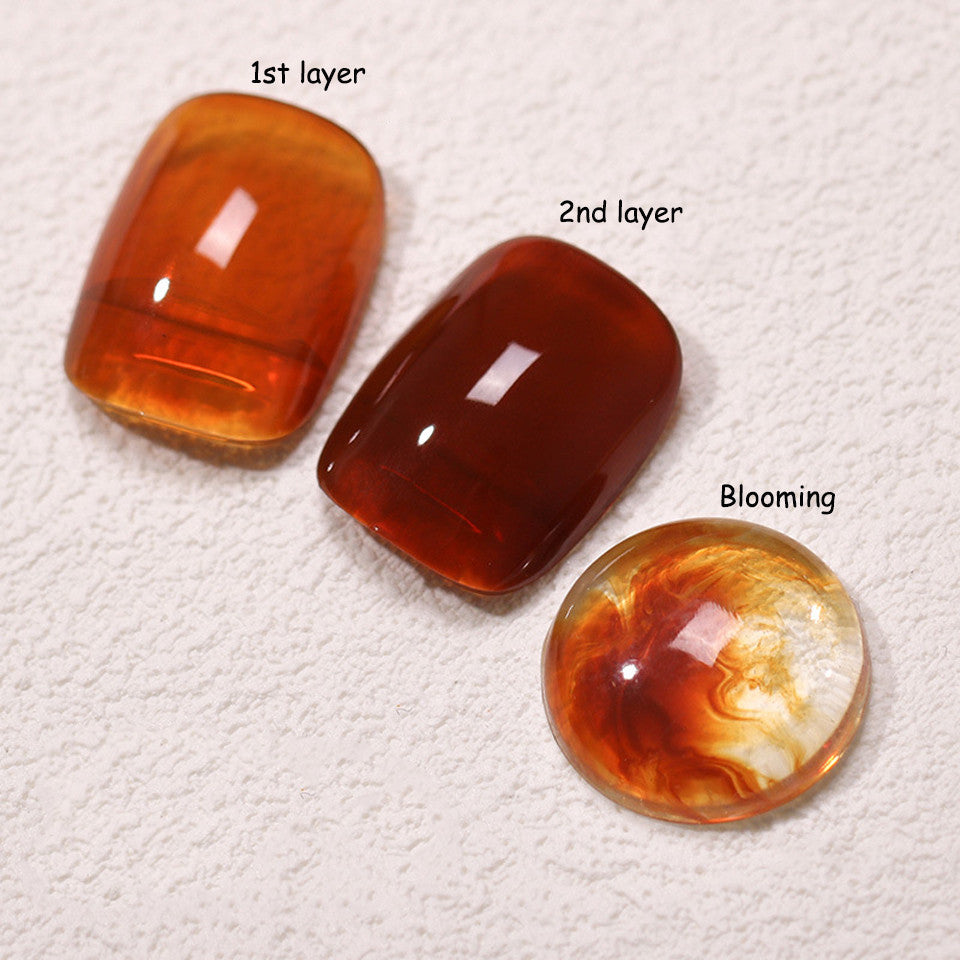 Fashion Sheer Tortoiseshell Amber Nail Polish Set Fashion Sheer Tortoiseshell Amber Nail Polish Set